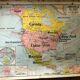 Educational map North America politics June 1950