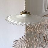 Opaline pendant light