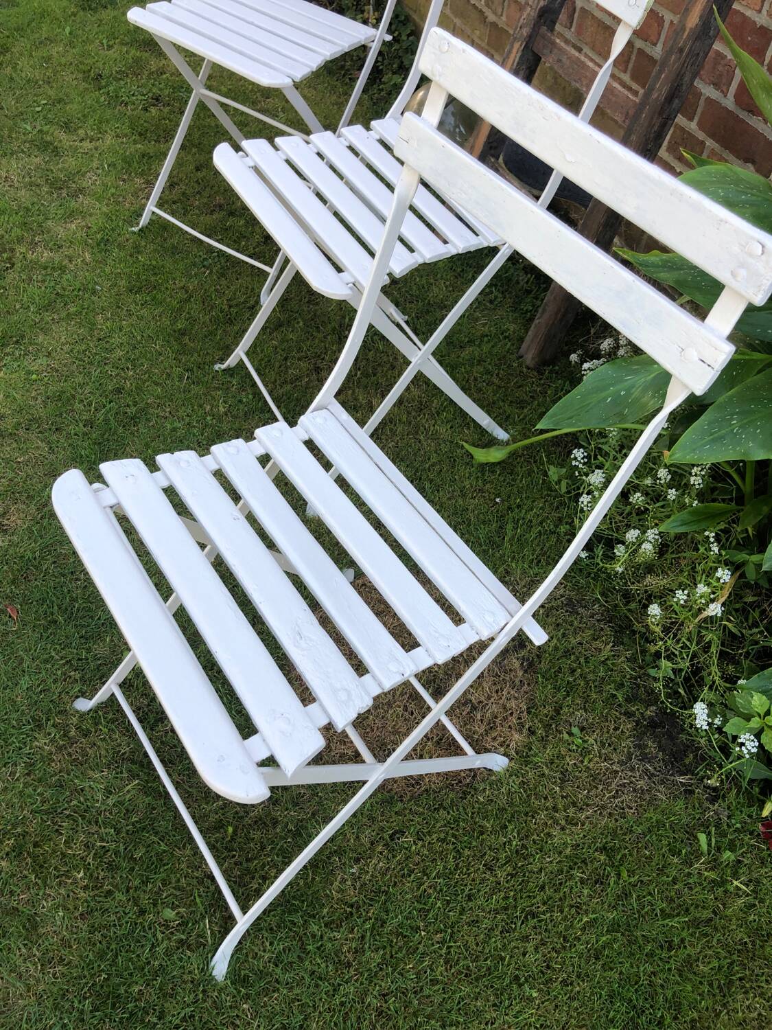 Old garden chairs from the 1930s