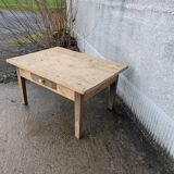 Low farmhouse table