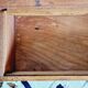 Bench chest veneer oak and rattan