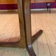 Rosewood dining table has 2 lengths Baumann Scandinavian style M-belfabrik