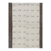 Vintage Turkish kilim, handwoven, 119x162 cm.