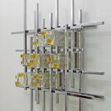 Albano Poli Mid-Century Modern Italian Single Sculture Sconce by Poliarte