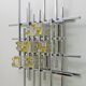 Albano Poli Mid-Century Modern Italian Single Sculture Sconce by Poliarte