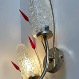 Pair of retro 60s wall lights
