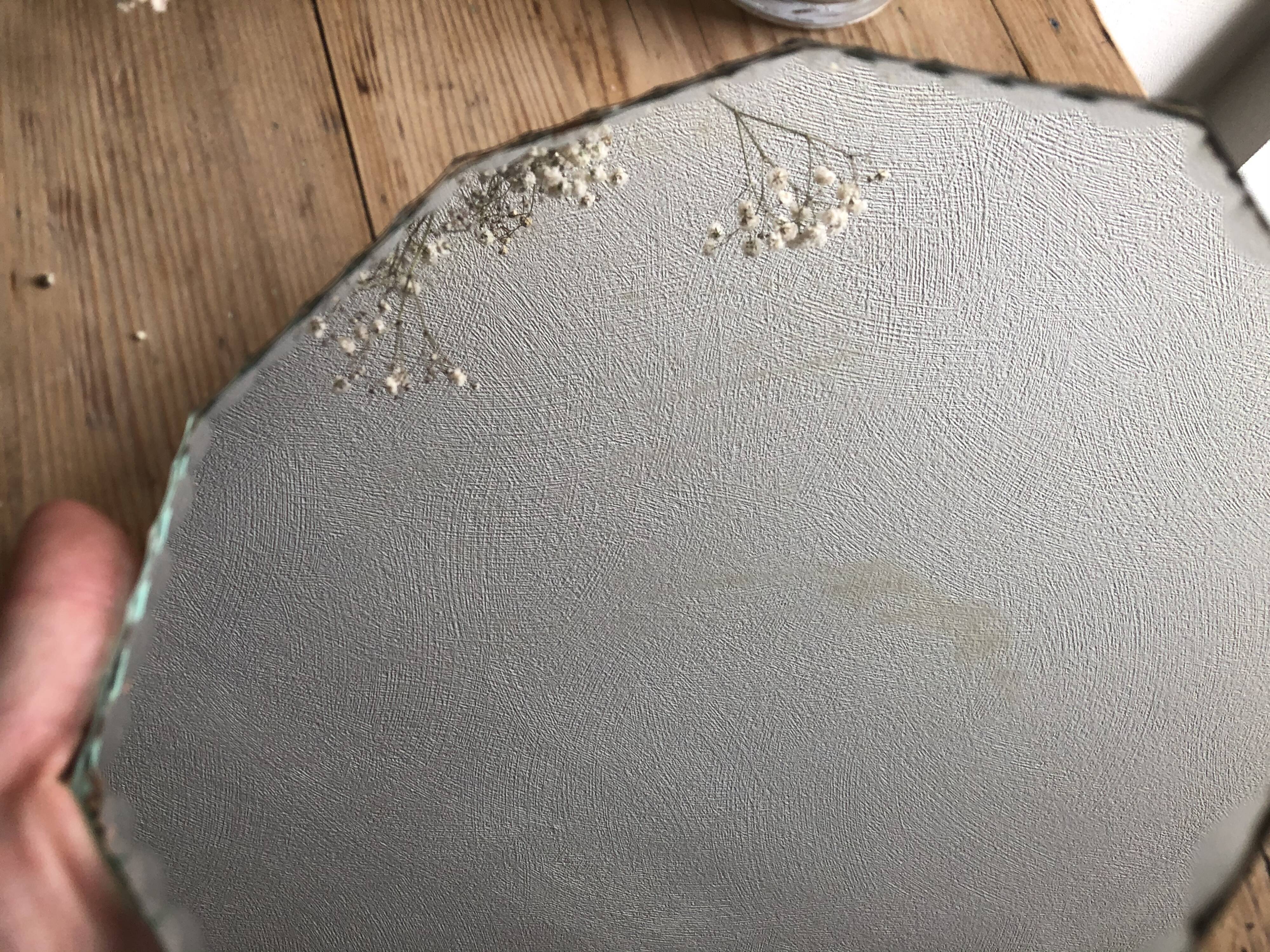 Beveled mirror 18 x 18 cm