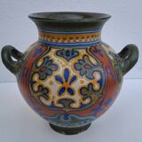Bulge vase with 2 handles Gouda Holland