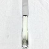 Set of 24 plain silver knives