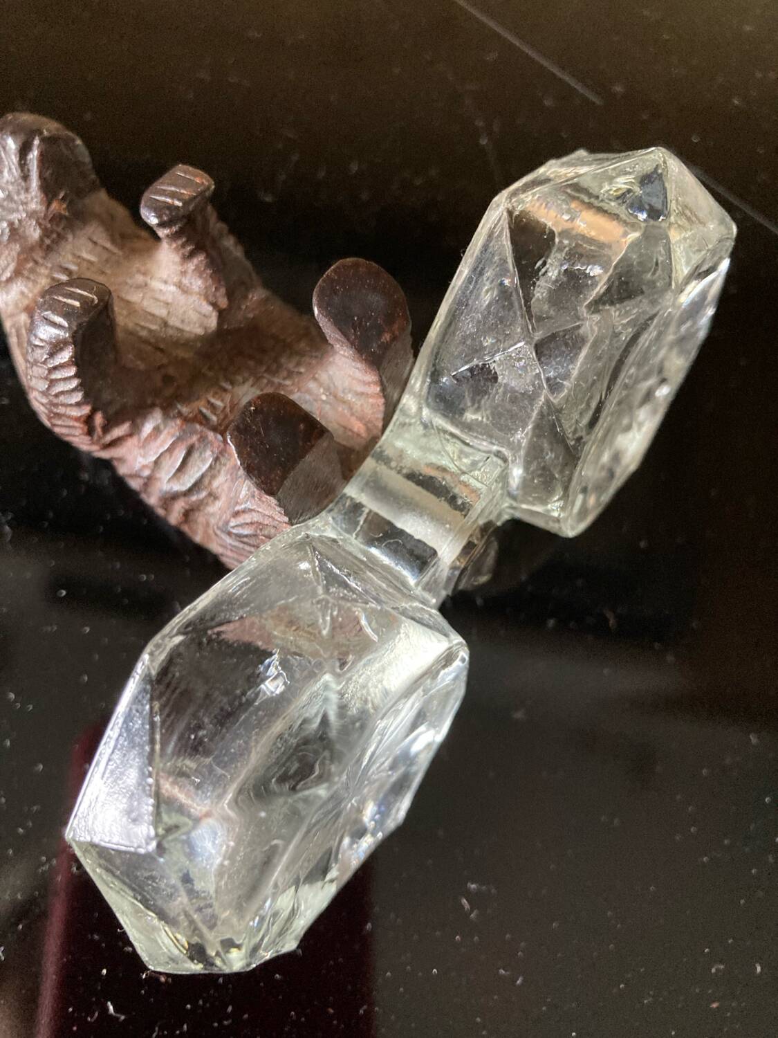 Salt and pepper little bear decoration