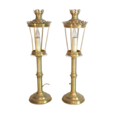 Pair of candlesticks lamps