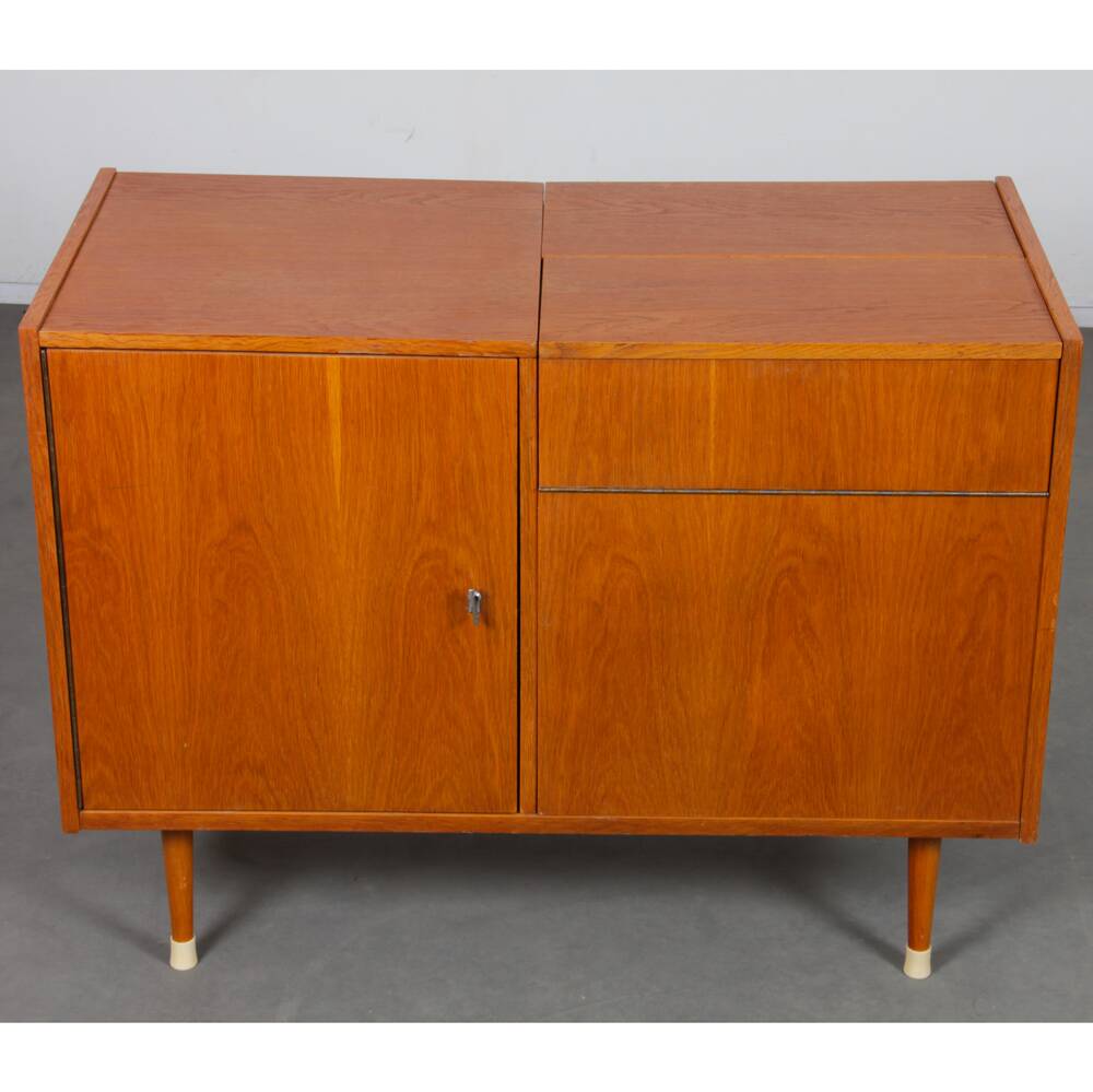 Meuble bar vintage en bois des années 1960