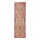 3x9 Vintage Geometric Runner Rug, 89x283Cm
