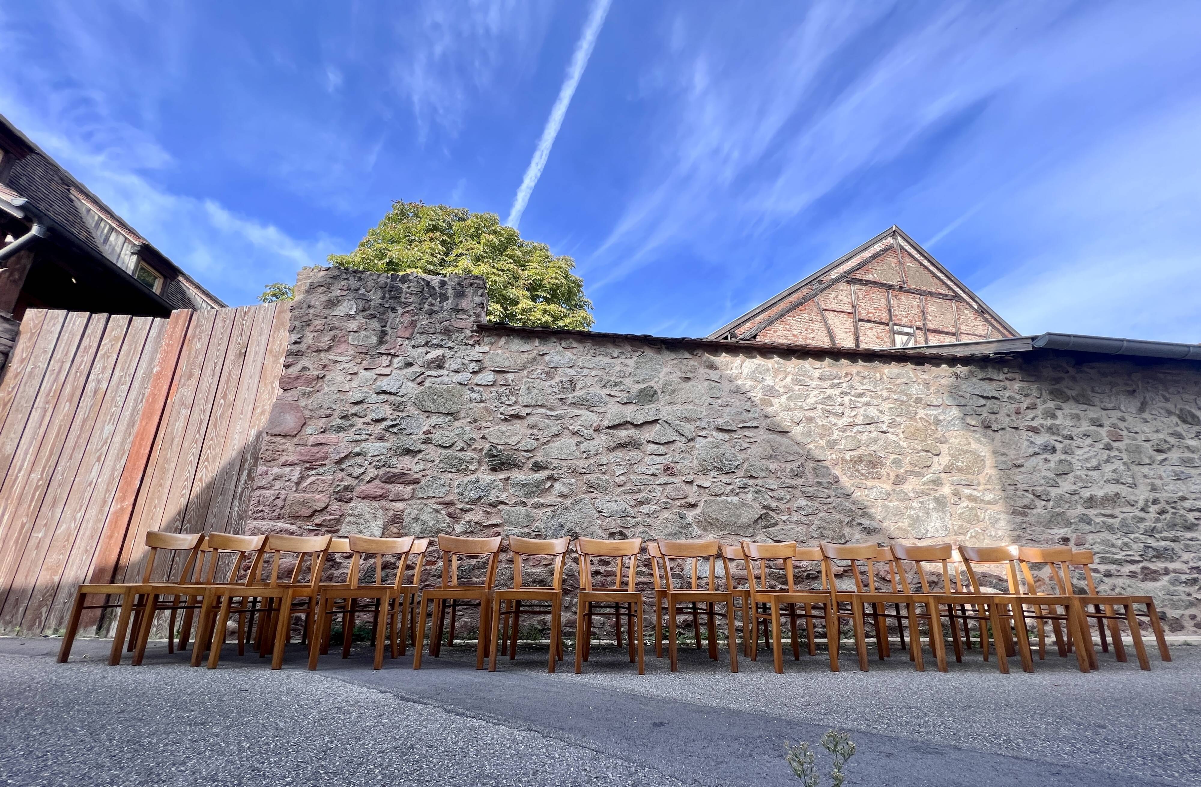 Fischel Thonet Baumann style bistro chair series