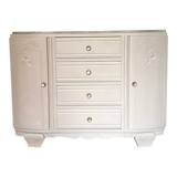 Art Deco clay chest of drawers