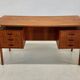 Danish Teak 'Floating-Top' Desk, 1960s.