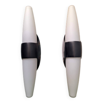 Pair of vintage Bo Niko wall lights, vintage design lighting