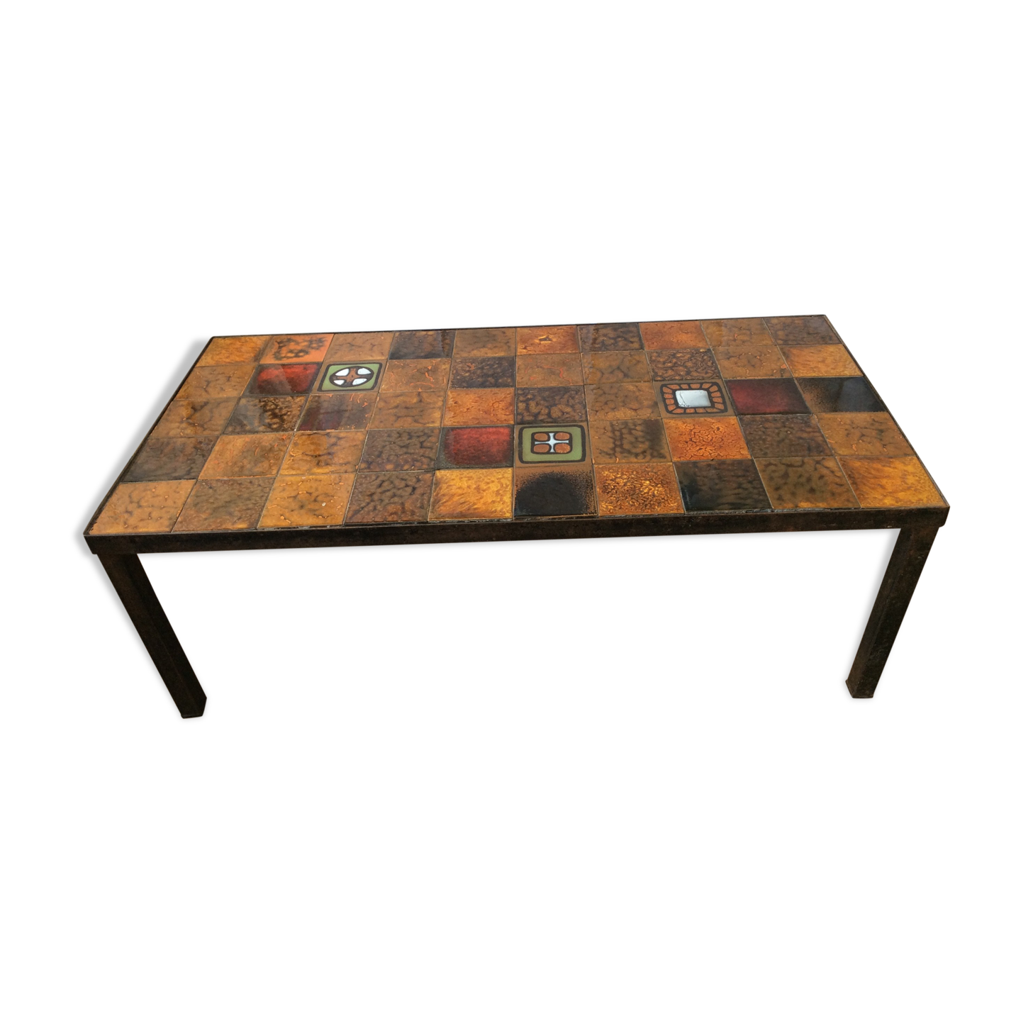 Vintage ceramic coffee table