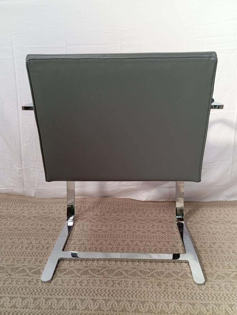 BRNO leather armchair, design Mies Van Der Rohe