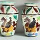 Vases vintage italy motif dragon