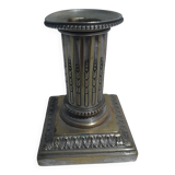 "Bourgeoise in the Louis XVI style, in silver-plated metal. Signed Cailard Bayard"