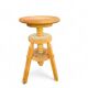 Tabouret en bois à vis 80's