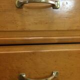 Art Deco cabinet in oak and veneer