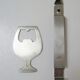 Deux ouvre bouteille palissandre acier design vintage