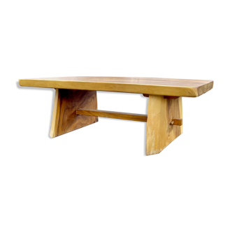 Coffee table in solid Suar
