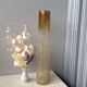 Hand-blown glass Murano vase