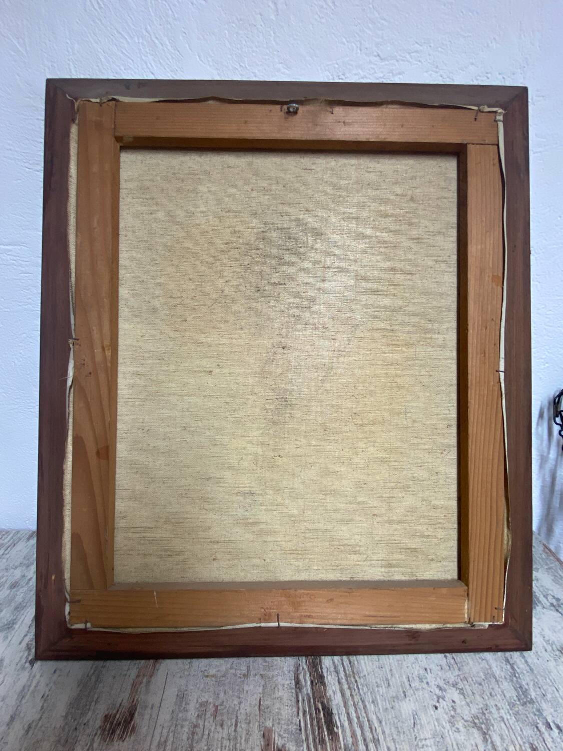 Oil on canvas, still life, F. Rembert