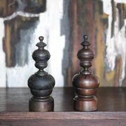 Vintage chenets, pair of chenets, fireplace accessory.
