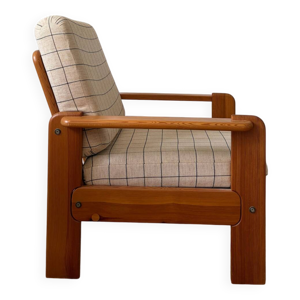 fauteuil moderniste en - pin