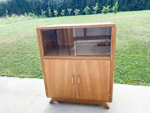 Meuble d'appoint , bar ou HI FI , pieds compas