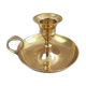 Brass candle holder "cellar rat"