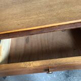 Vintage oak bedside table