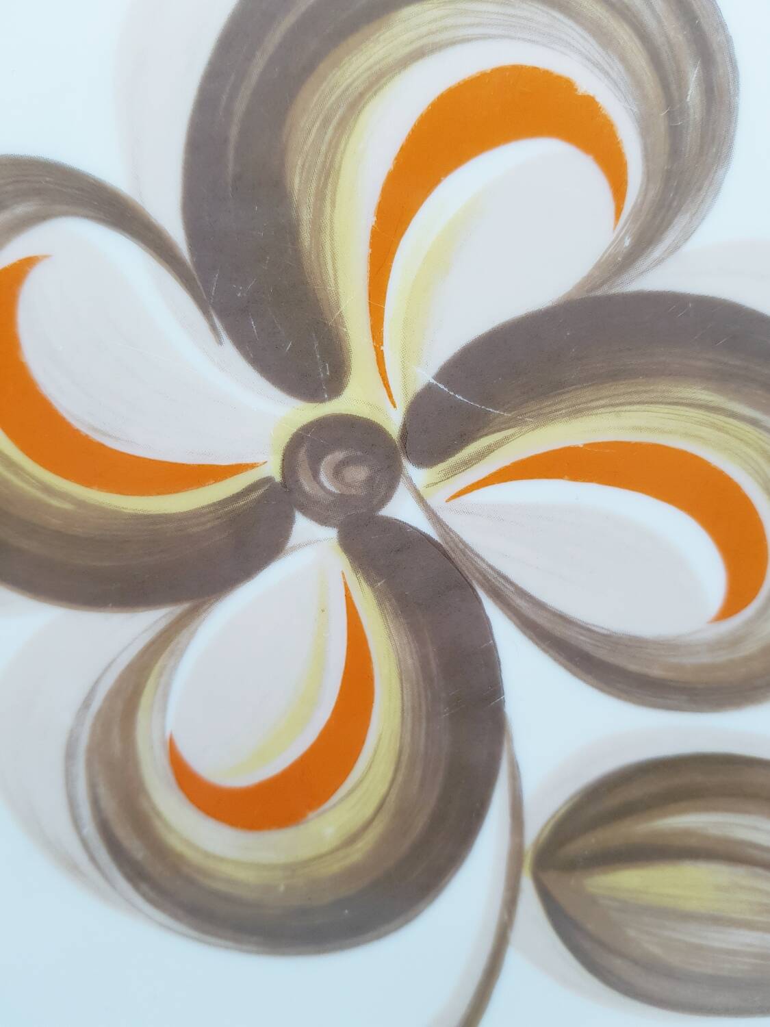 Service de table grande fleur