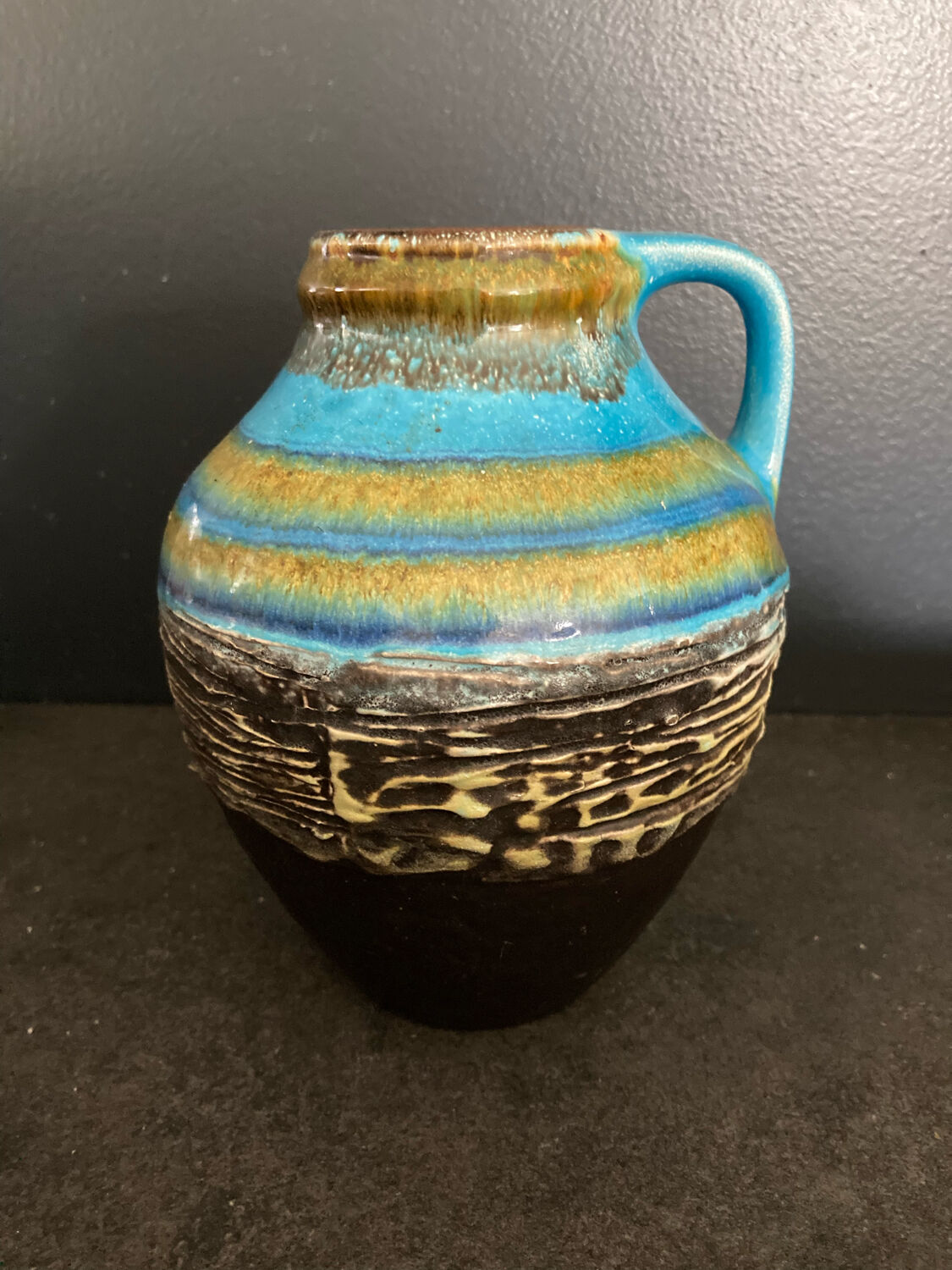 Glazed pottery
