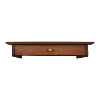 Teak hanging drawer, Danish design, 1970s, production Denmark