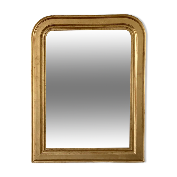 Miroir cheminée trumeau Louis philippe doré