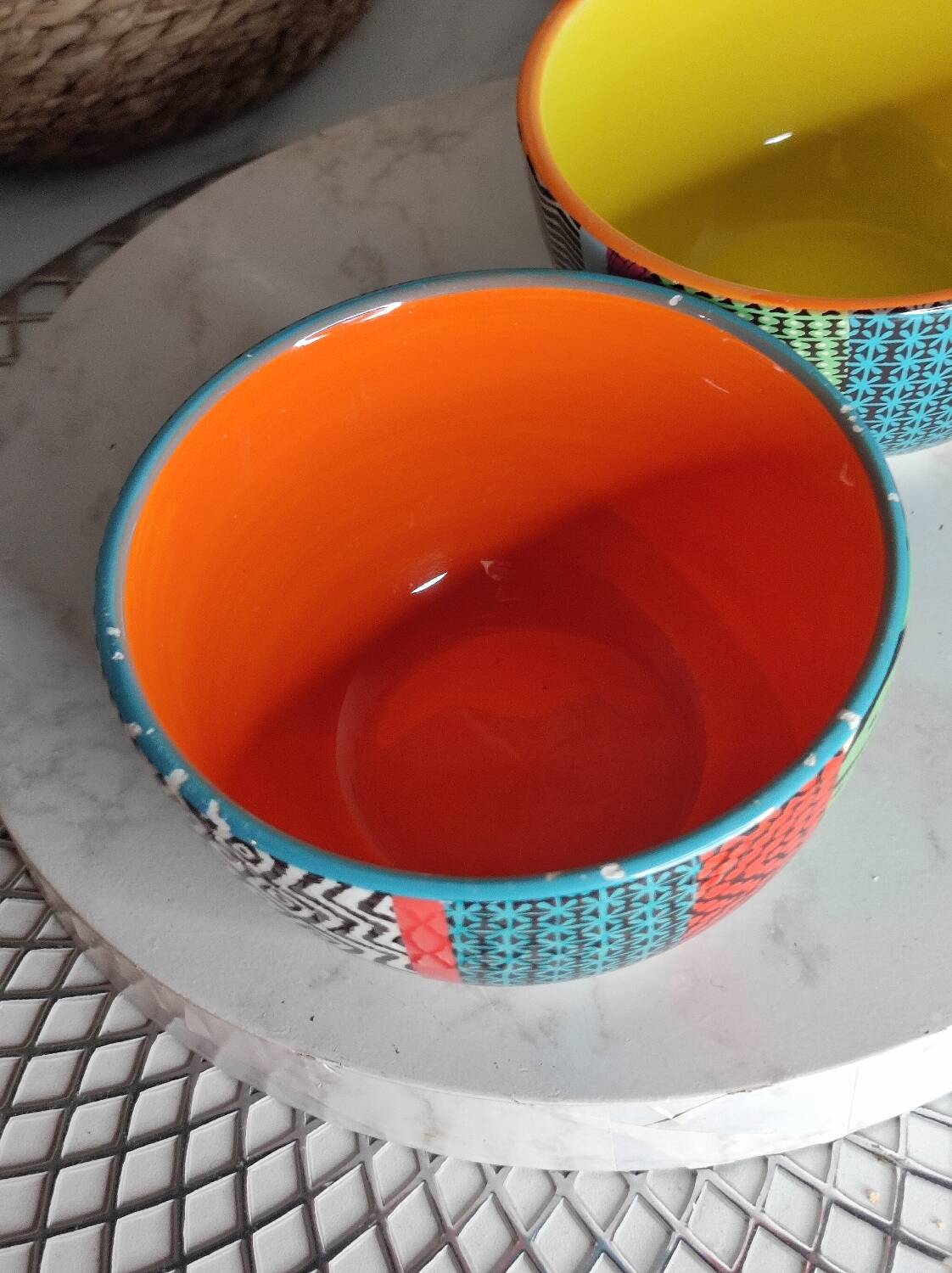 Bols bamako aux motifs ethniques