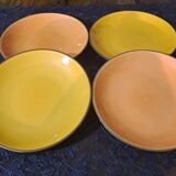 4 assiettes à dessert