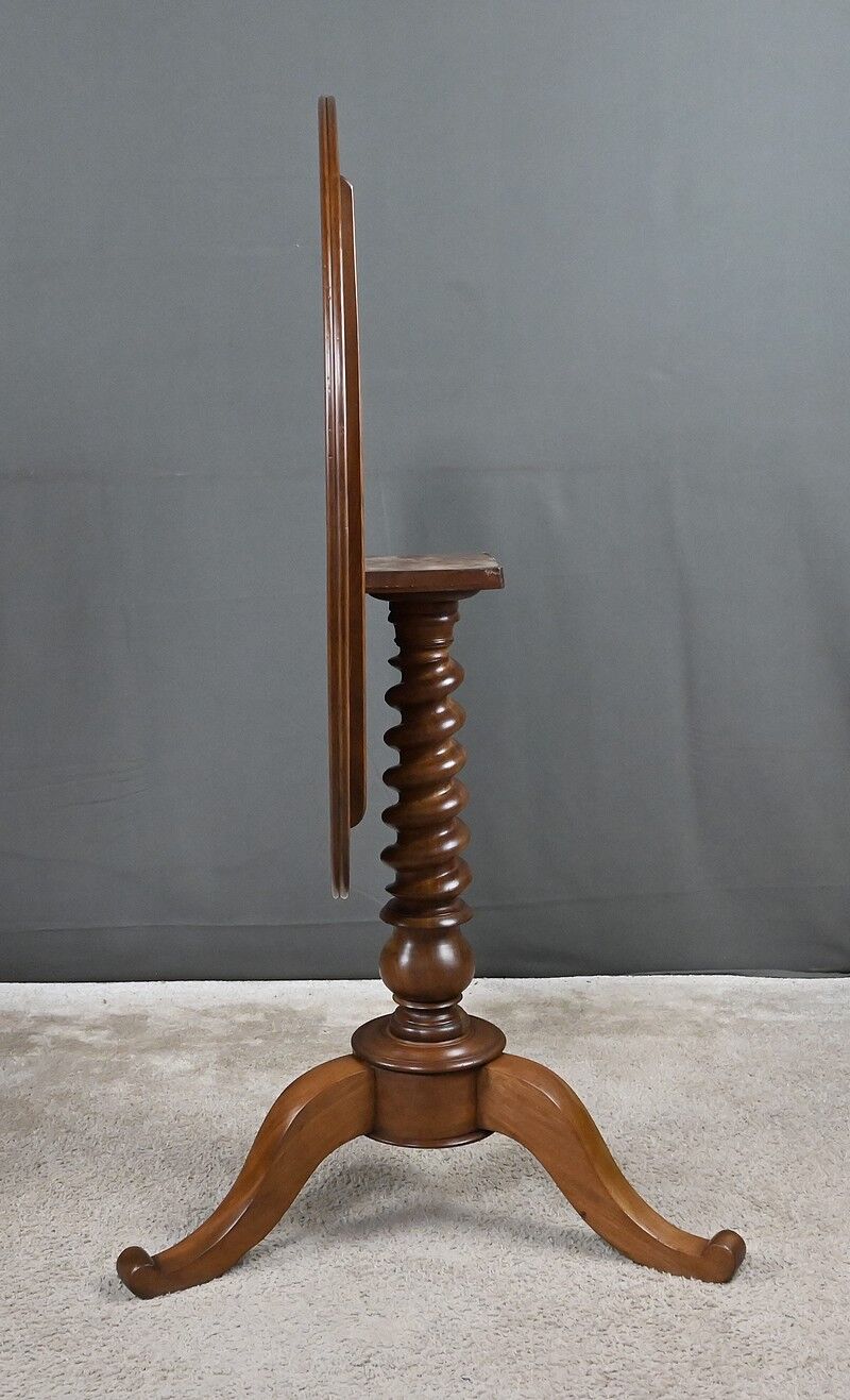Table à plateau basculant en acajou, époque Louis-Philippe – Milieu XIXe