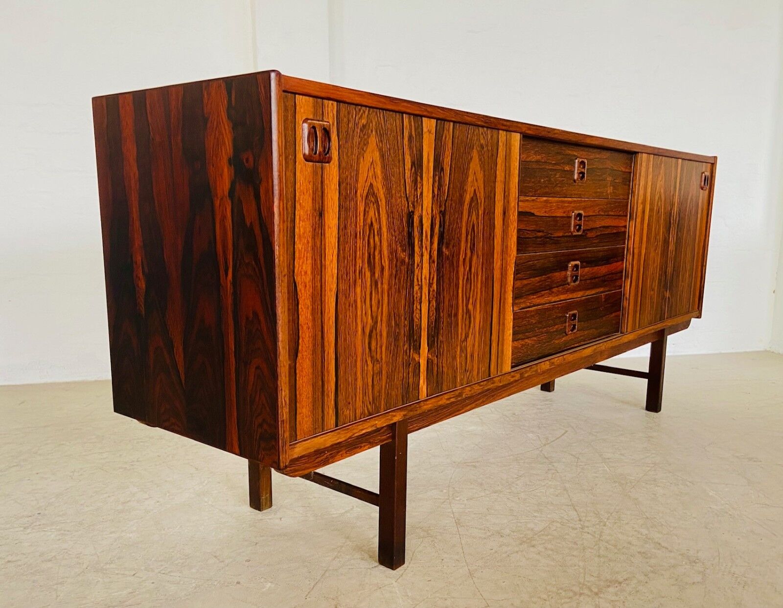 Vintage retro Danish mid-century rosewood sideboard by Kai Winding 1960s