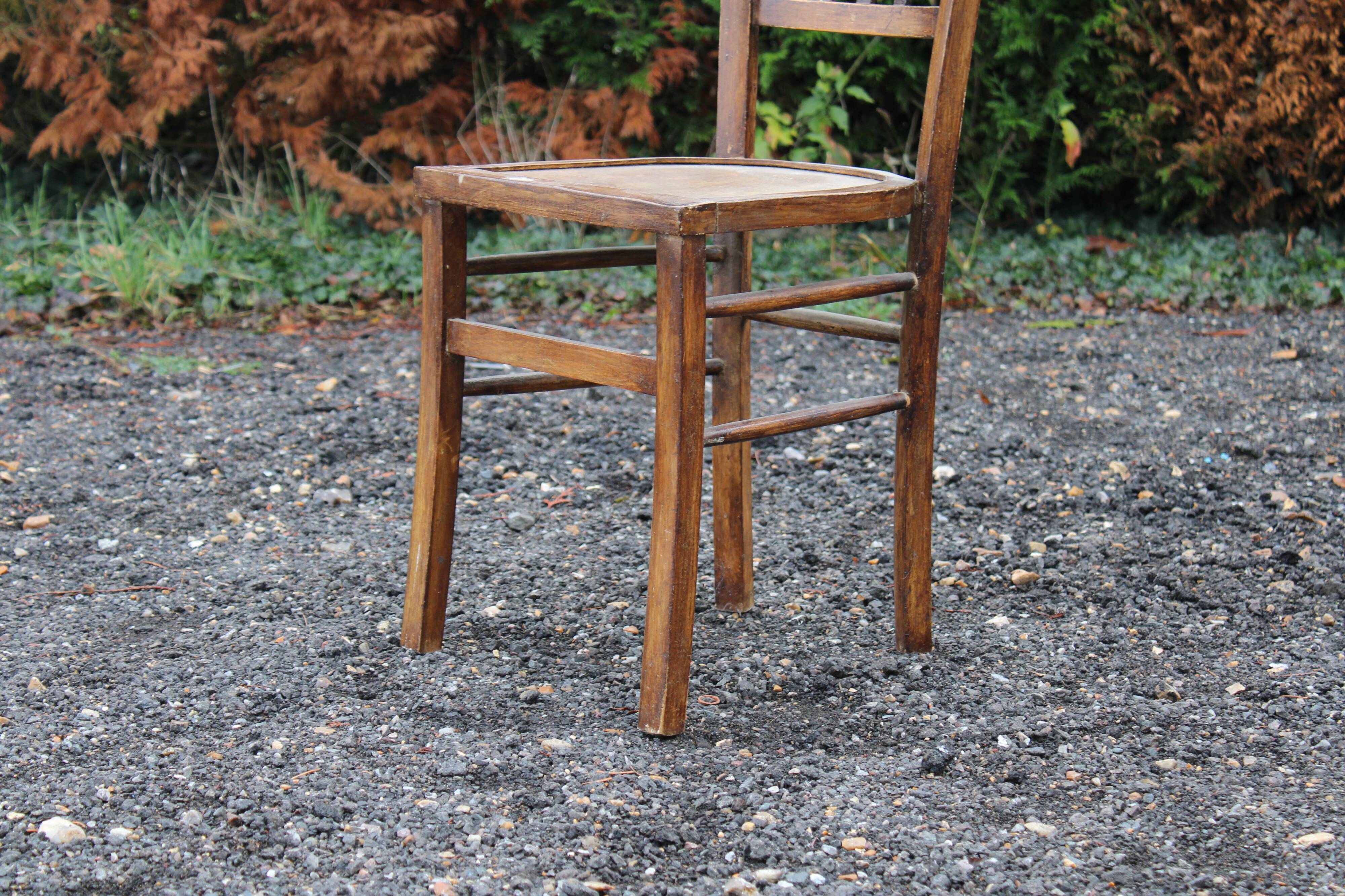 Wooden chair