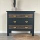 Ebony chest of drawers