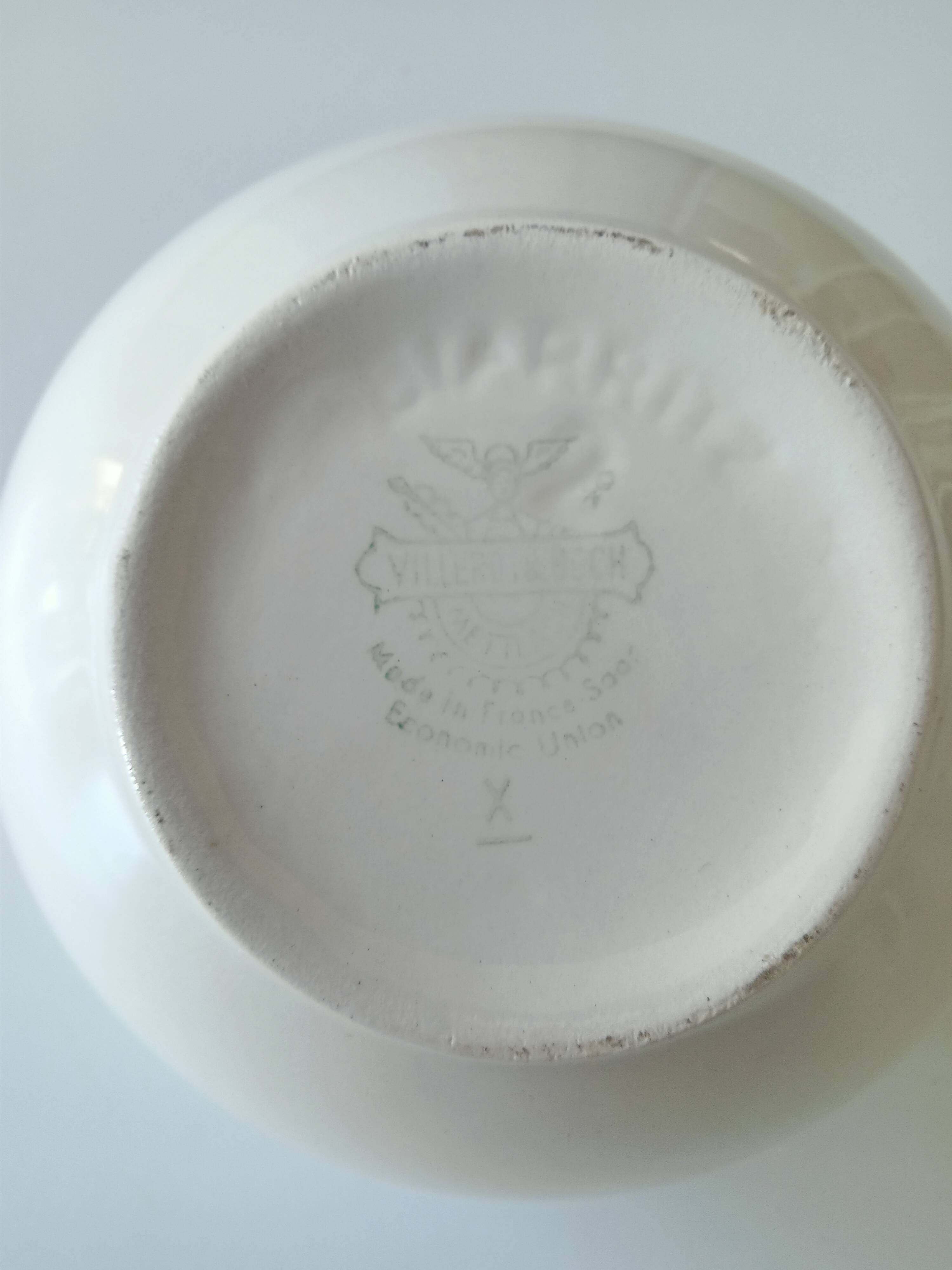 Pot à lait, pot à crème porcelaine Villeroy & Boch vintage