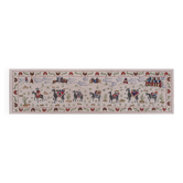Hand knotted rug, vintage turkish rug 54x193 cm