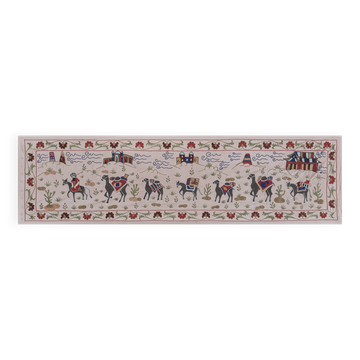 Tapis noué à la main, tapis turc vintage 54x193 cm
