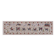 Hand knotted rug, vintage turkish rug 54x193 cm